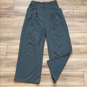 Halara blue wide leg pants size medium